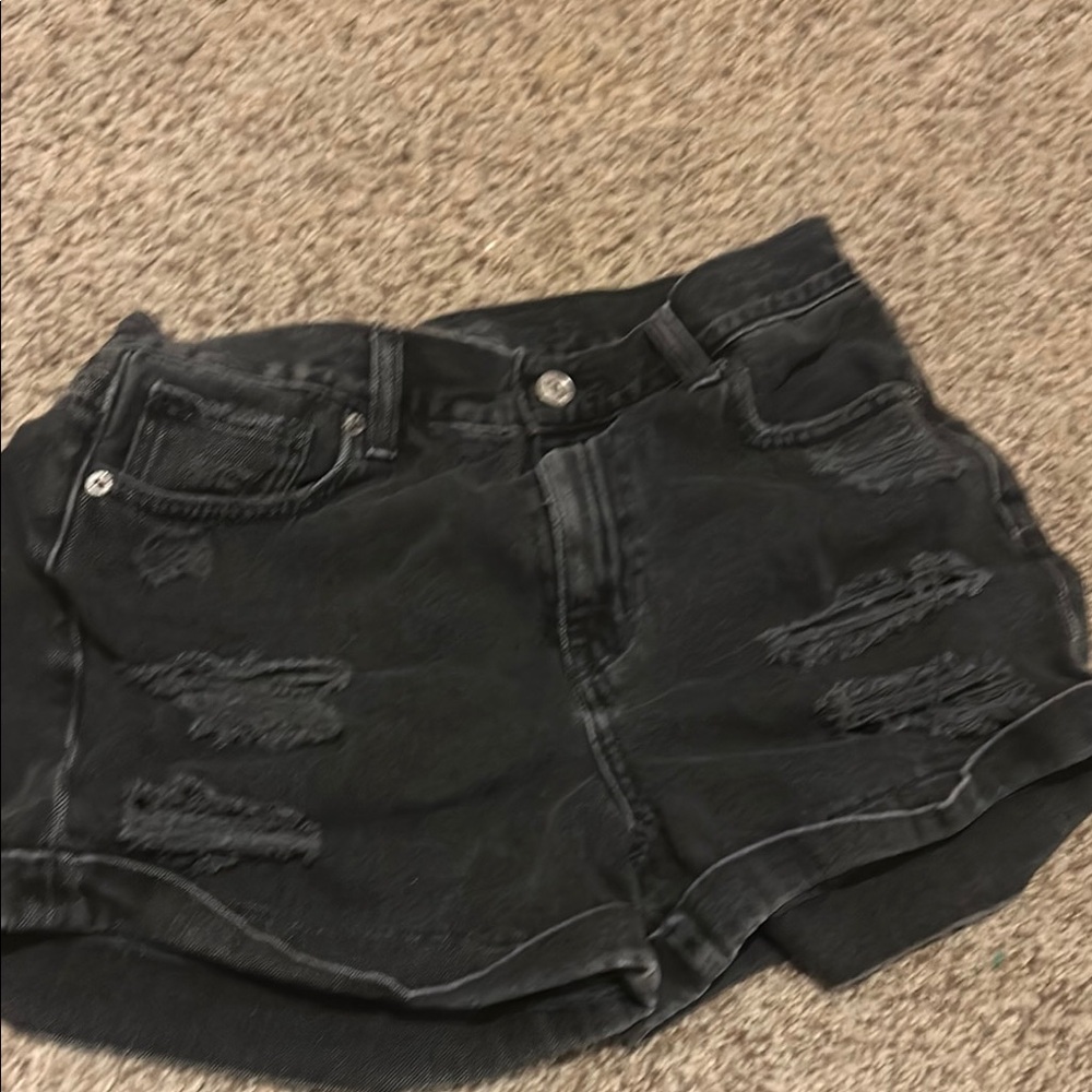 Black shorts